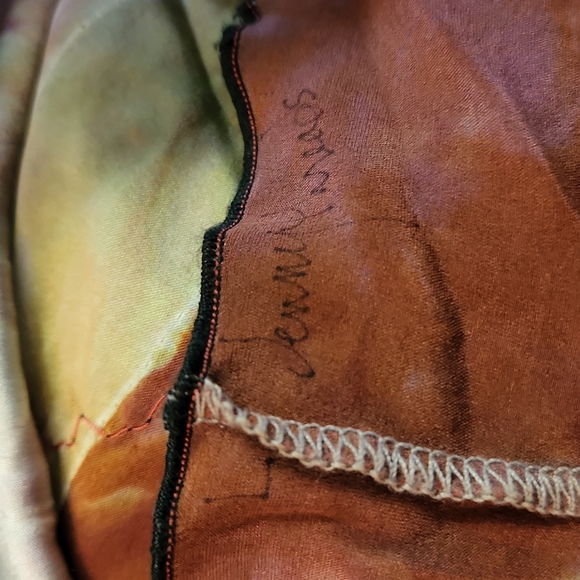 Artisan Handmade Silk Top Jennythreads Asheville NC - Picture 6 of 6